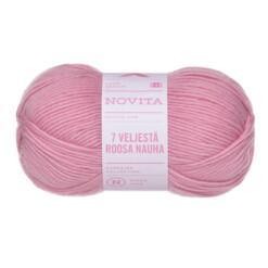 Novita 7 Veljestä Roosa Nauha 150g