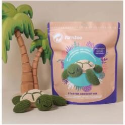 YarnZoo virkkausaloituspaketti - merikilpikonna